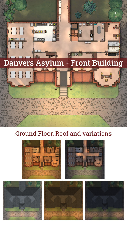 Danvers Asylum - Front Building