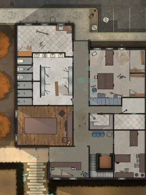 13th Precinct - Ground Floor - Abandoned - Day