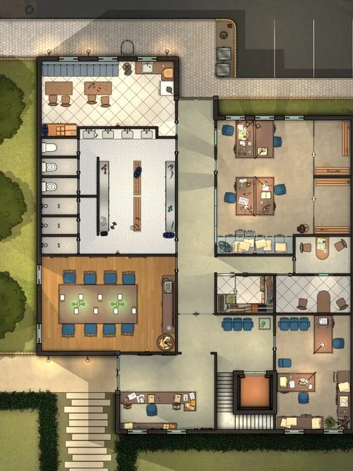 13th Precinct - Ground Floor - Day