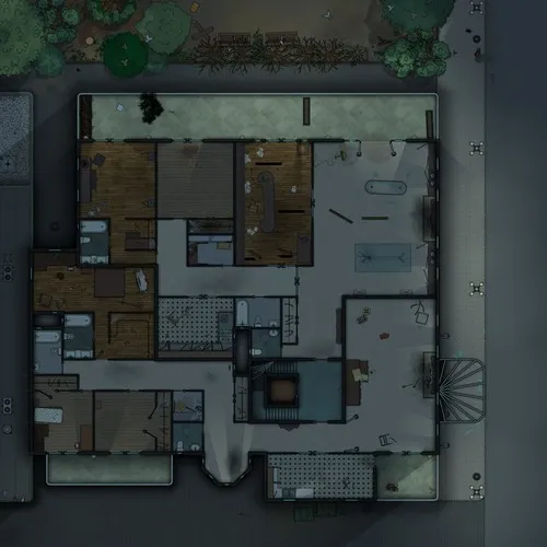 2 Apartments - Abandoned - Night