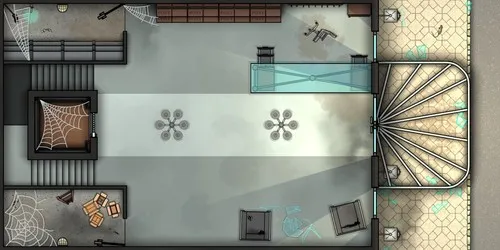 3 Apartments - Lobby - Abandoned - Day