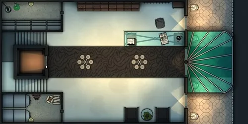 3 Apartments - Lobby - Night