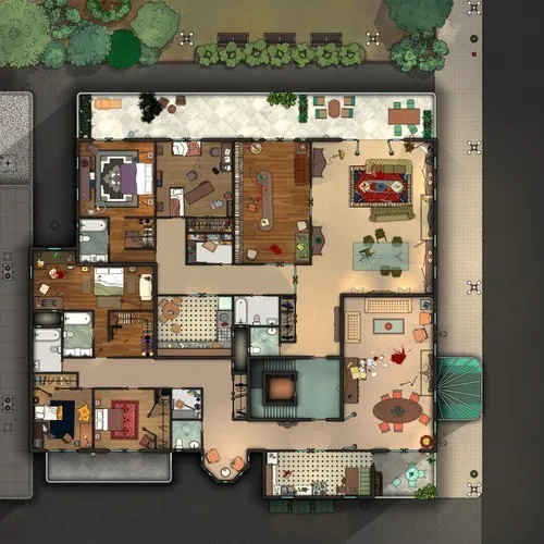 2 Apartments - Splatter - Day