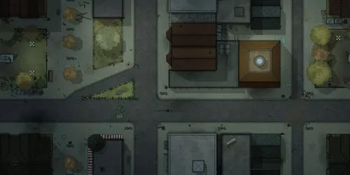 A Stroll In Arkham - Abandoned - Night