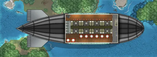 A4 Zeppelin - Deck - No Guests - Lake