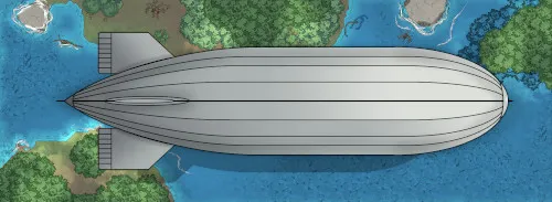 A7 Zeppelin - Top View - Lake