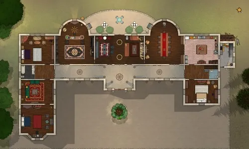 Aleister Crowleys Boleskine House - Ground Floor - Day
