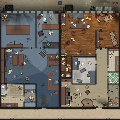 Andersons Pi Office - Abandoned - Day