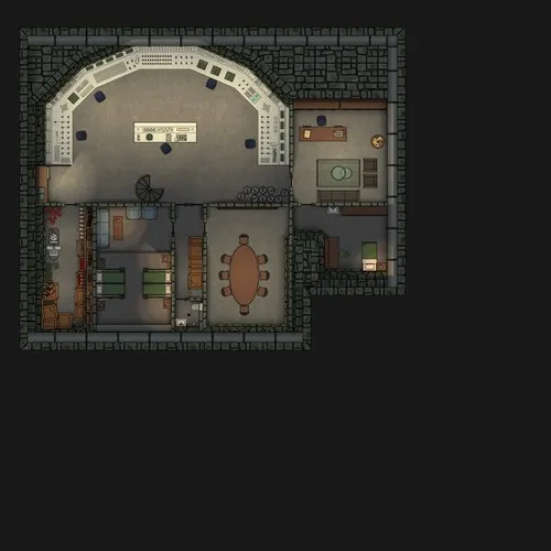 Antarctic Military Base - Basement