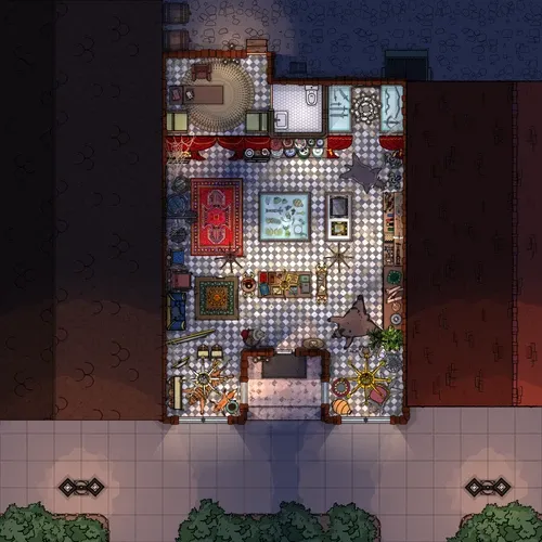 Antique Shop - Night