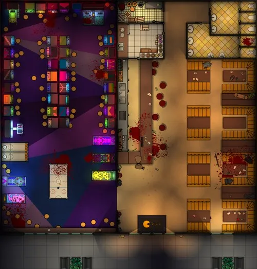 Arcade 8bit Horrors - Splatter - Night