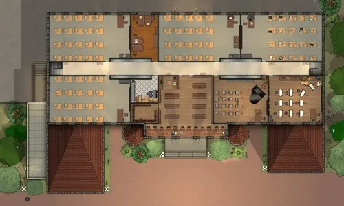 Arkams Public High School - First Floor - Day