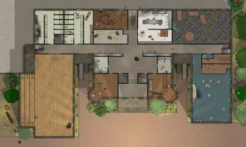 Arkams Public High School - Ground Floor - Abandoned - Day