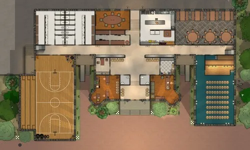 Arkams Public High School - Ground Floor - Day