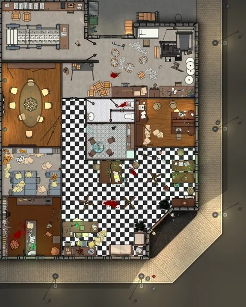 Arkham Daily News - Splatter - Day