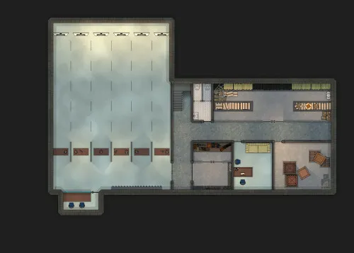 Arkham Police Station - Basement