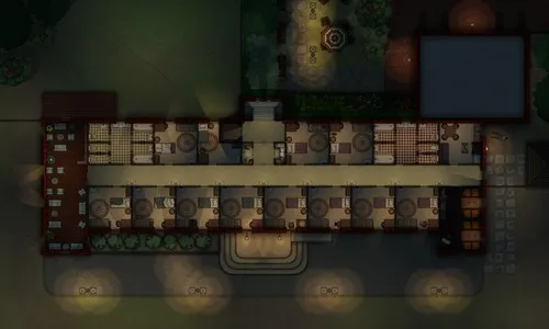 Arkham Sanitarium - First Floor - Night