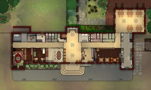 Arkham Sanitarium - Ground Floor - Day