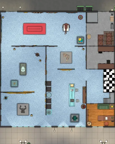 Art Gallery - Ground Floor - Day