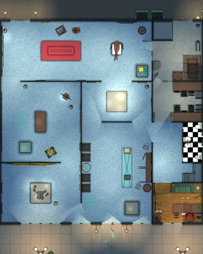 Art Gallery - Ground Floor - Raid - Night