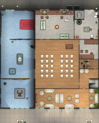 Art Gallery - Mezzanine - Day