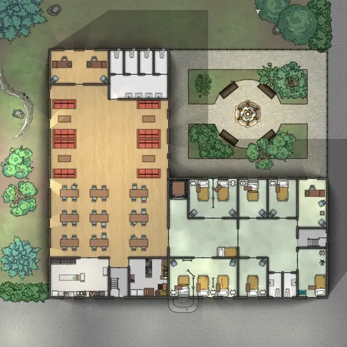 Asylum - First Floor - Day