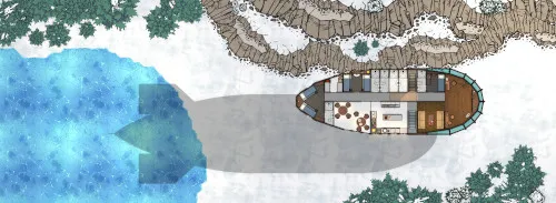 B2 Zeppelin - Gondola - Snow