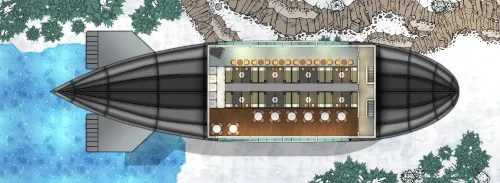 B3 Zeppelin - Deck - Minimal - Snow