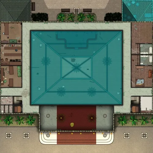 Banquet Hall - Abandoned - First Floor - Day