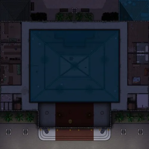 Banquet Hall - Abandoned - First Floor - Night