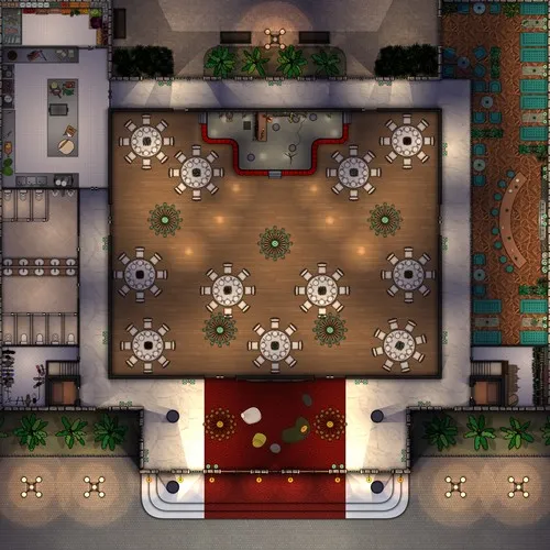 Banquet Hall - Ground Floor - Night