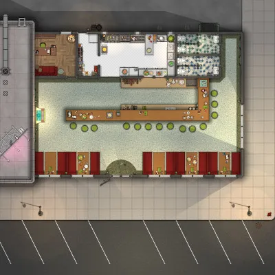 Beths Diner - Day - No Vehicles