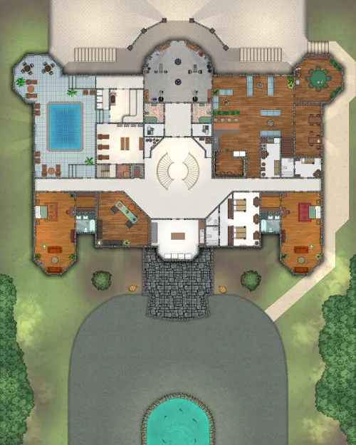 Big Mansion - Basement - Day