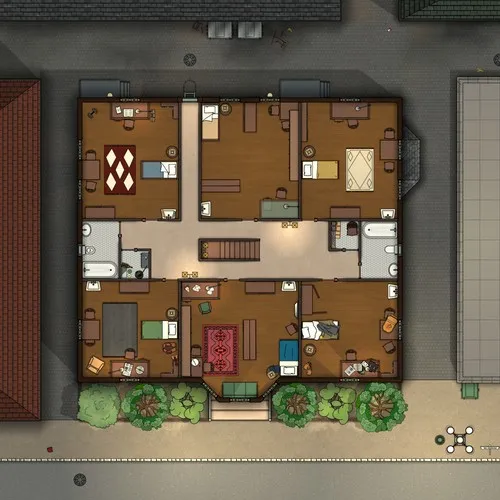 Boarding House - First Floor - Day