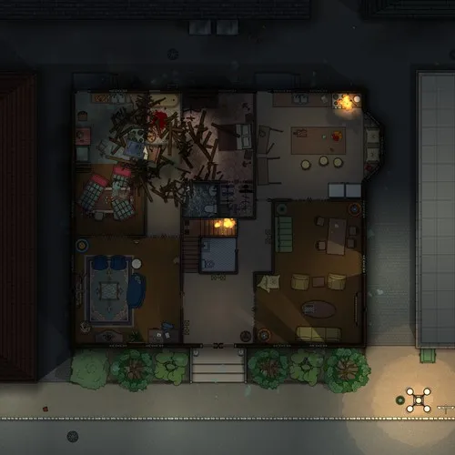 Boarding House - Ground Floor Splattered - Ceremony - Night
