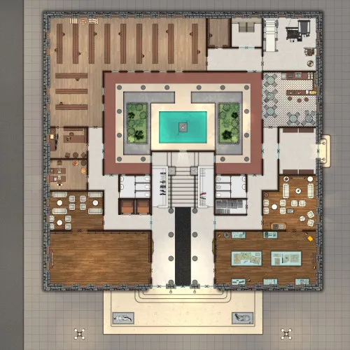 Boston Library - Ground Floor - Day