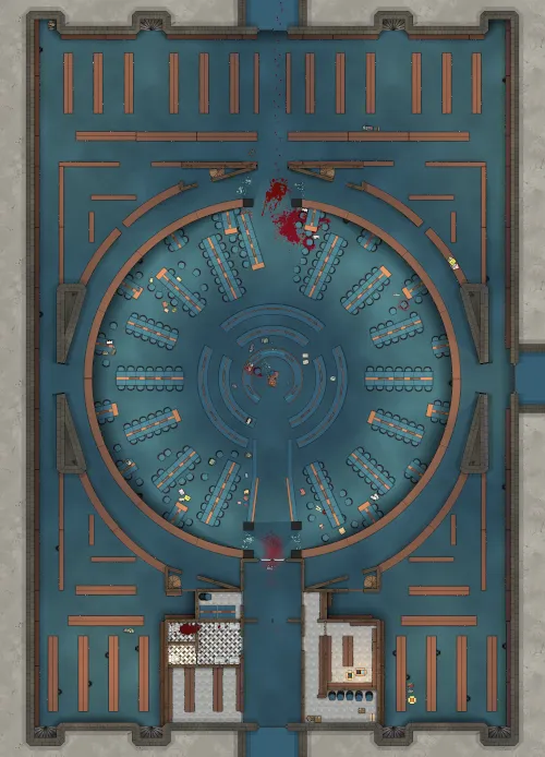 British Museum Library - Splatter