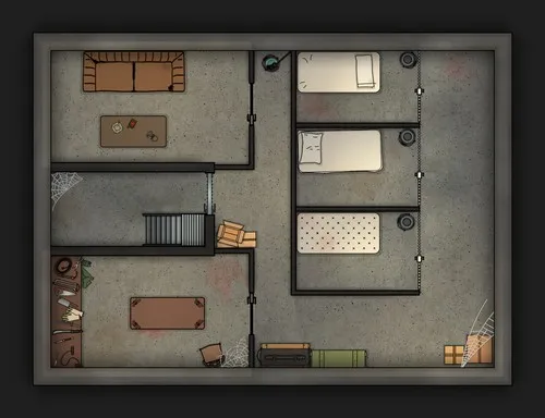 Bunker In The Woods Secret - Basement