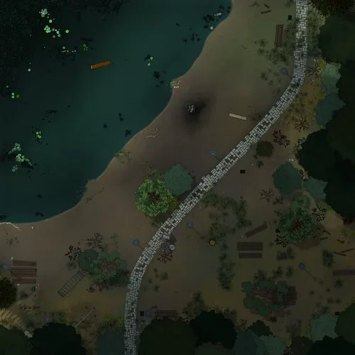 By The Lake - Abandoned - Night