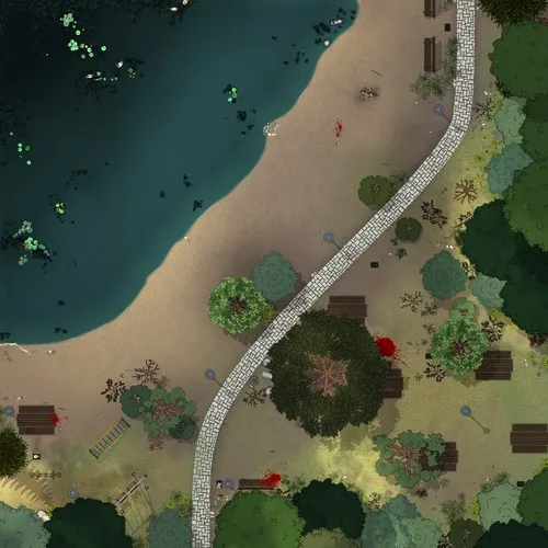 By The Lake - Splatter - Day