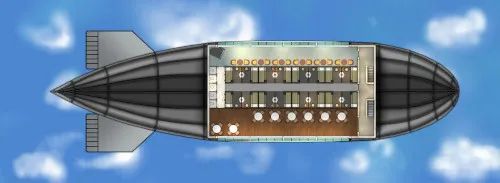 C3 Zeppelin - Deck - Minimal - Sky