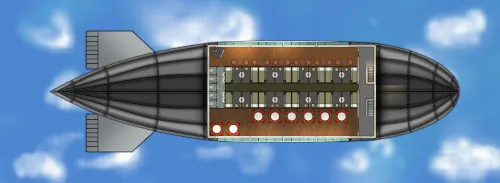 C4 Zeppelin - Deck - No Guests - Sky