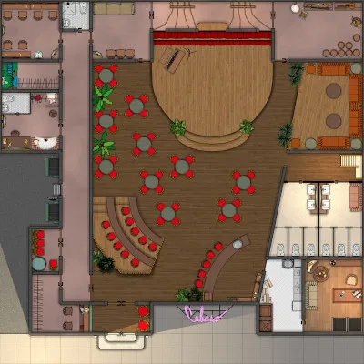 Cabaret - Ground Floor - Day