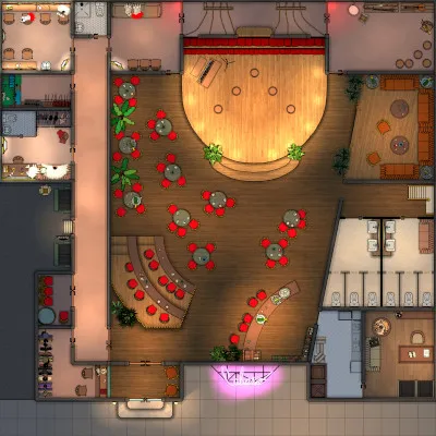 Cabaret - Ground Floor - Night