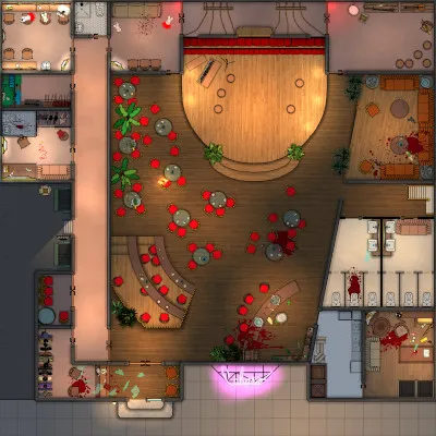 Cabaret - Ground Floor - Splatter