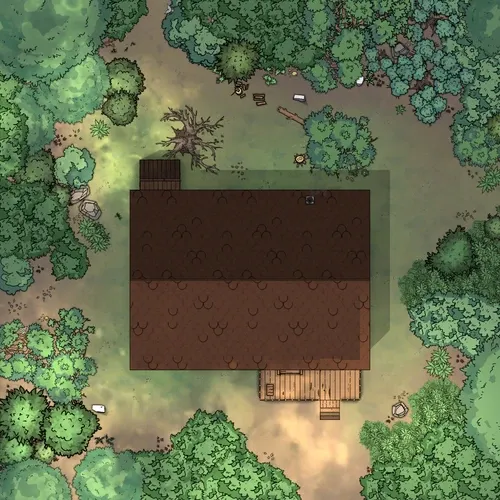 Cabin In The Woods - Roof - Day