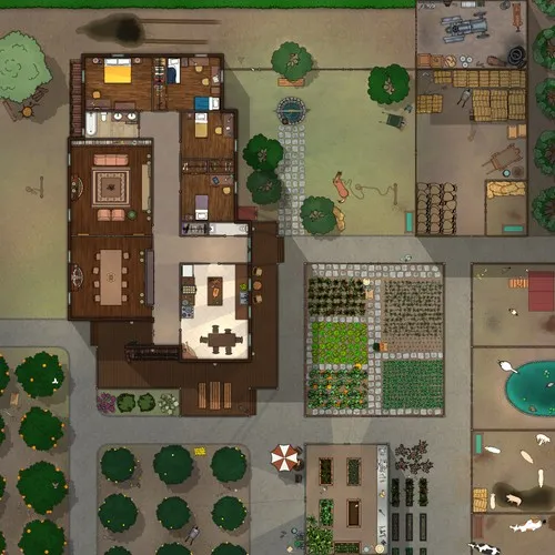 Campbells Family Farm - Ground Floor - Day