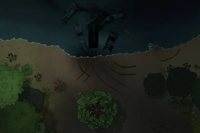 Car Graveyard - Night