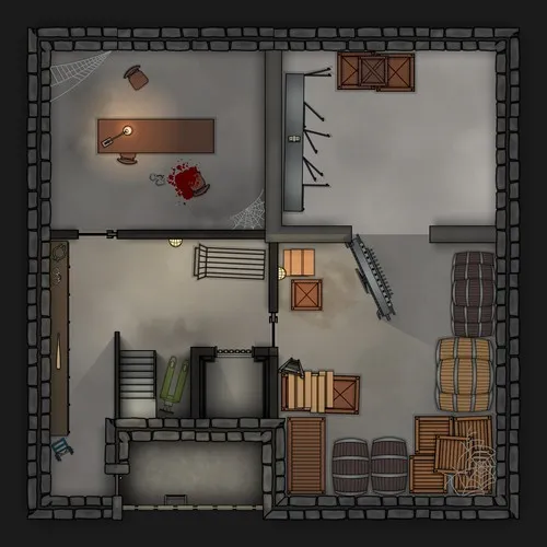 Casino Tropicana - Basement 1 - Splatter