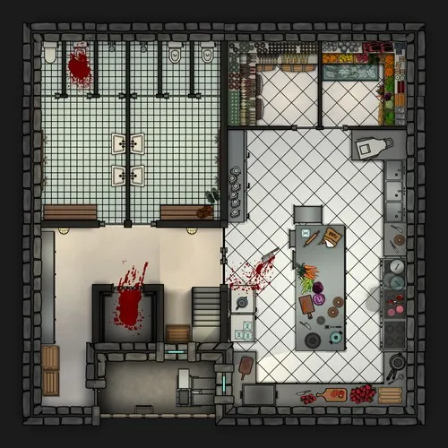 Casino Tropicana - Basement 2 - Splatter